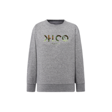 Charger l&#39;image dans la galerie, KH.CO Vert Camouflage - Sweat Enfant Gris
