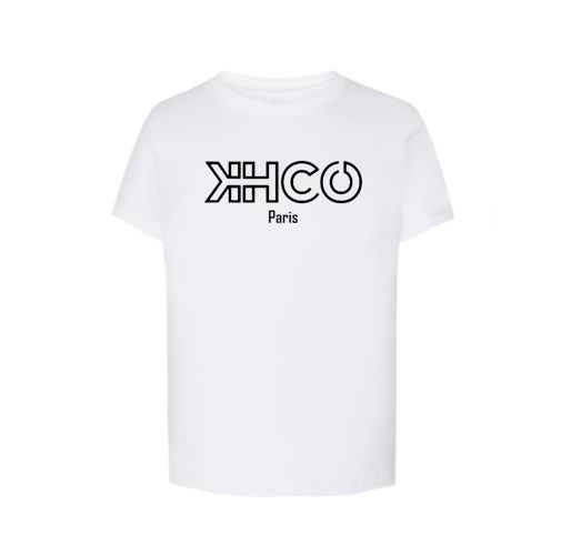 KH.CO Néon - T-Shirt Enfant Blanc