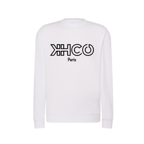 KH.CO Néon - Sweat Homme Blanc