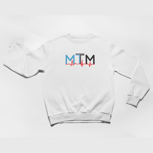 Motem's - MTM Sweat Adulte Blanc