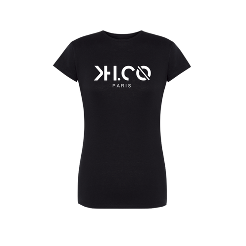KH.CO Original - T-Shirt Femme Noir